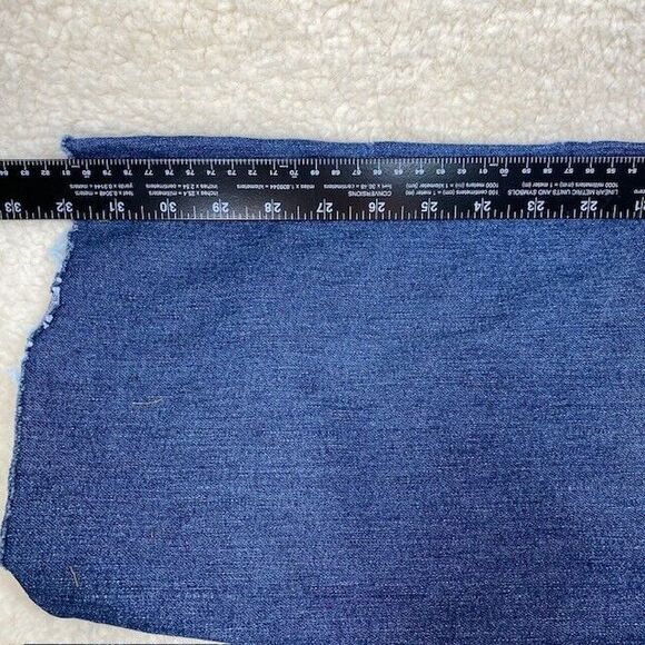 Cruel Girl Jean Jrs 15 Long Blue Stretch Straight Leg Raw Hem CB54753001 - Picture 12 of 14